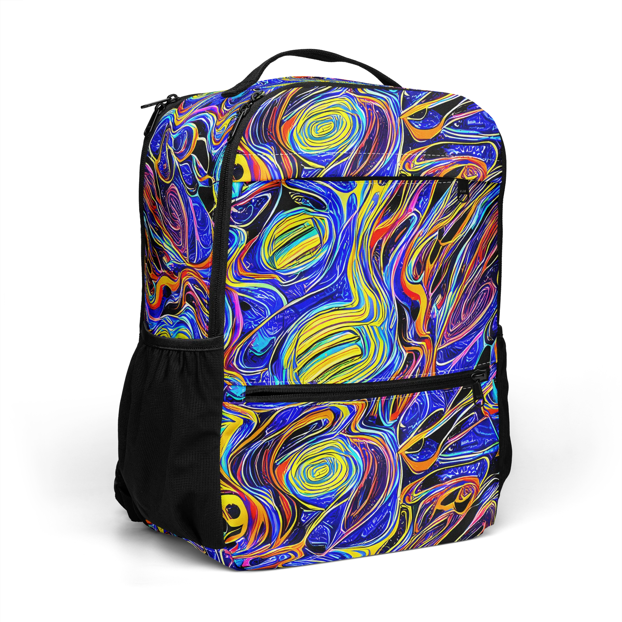 Sonic Saffron on Utility Backpack — Right Front