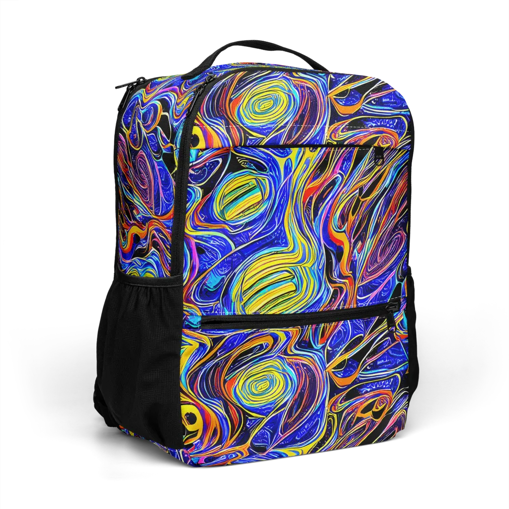 Sonic Saffron on Utility Backpack — Right Front