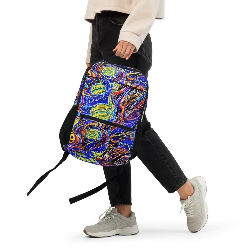 Sonic Saffron on Utility Backpack — Front