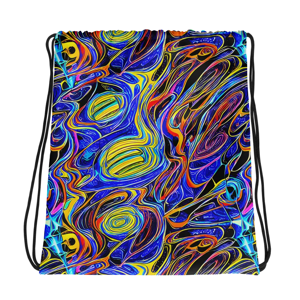 Sonic Saffron on Drawstring Bag — Photo