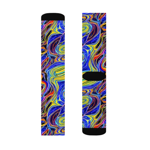 Sonic Saffron on a Socks