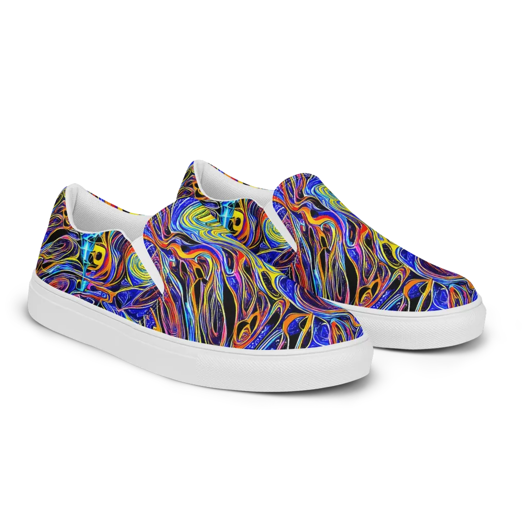 Sonic Saffron on Women's Slip-On Canvas Shoes — Right Front