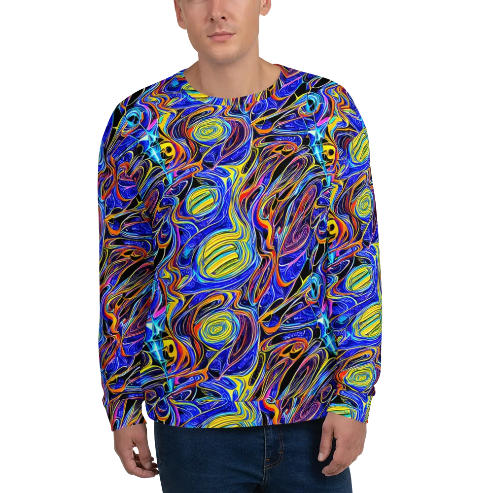 Sonic Saffron on Sweatshirt — Front