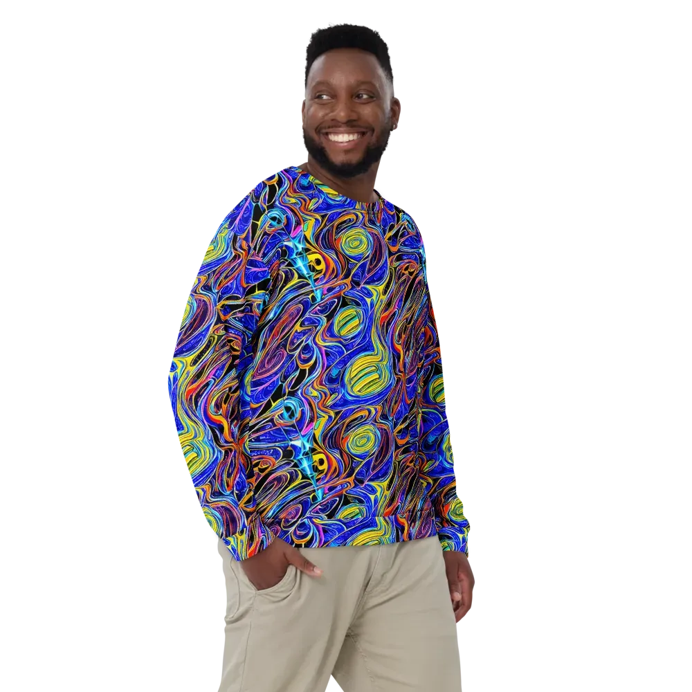 Sonic Saffron on Sweatshirt — Front