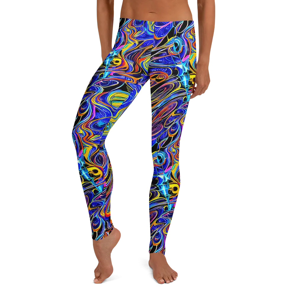 Sonic Saffron on Leggings — Front