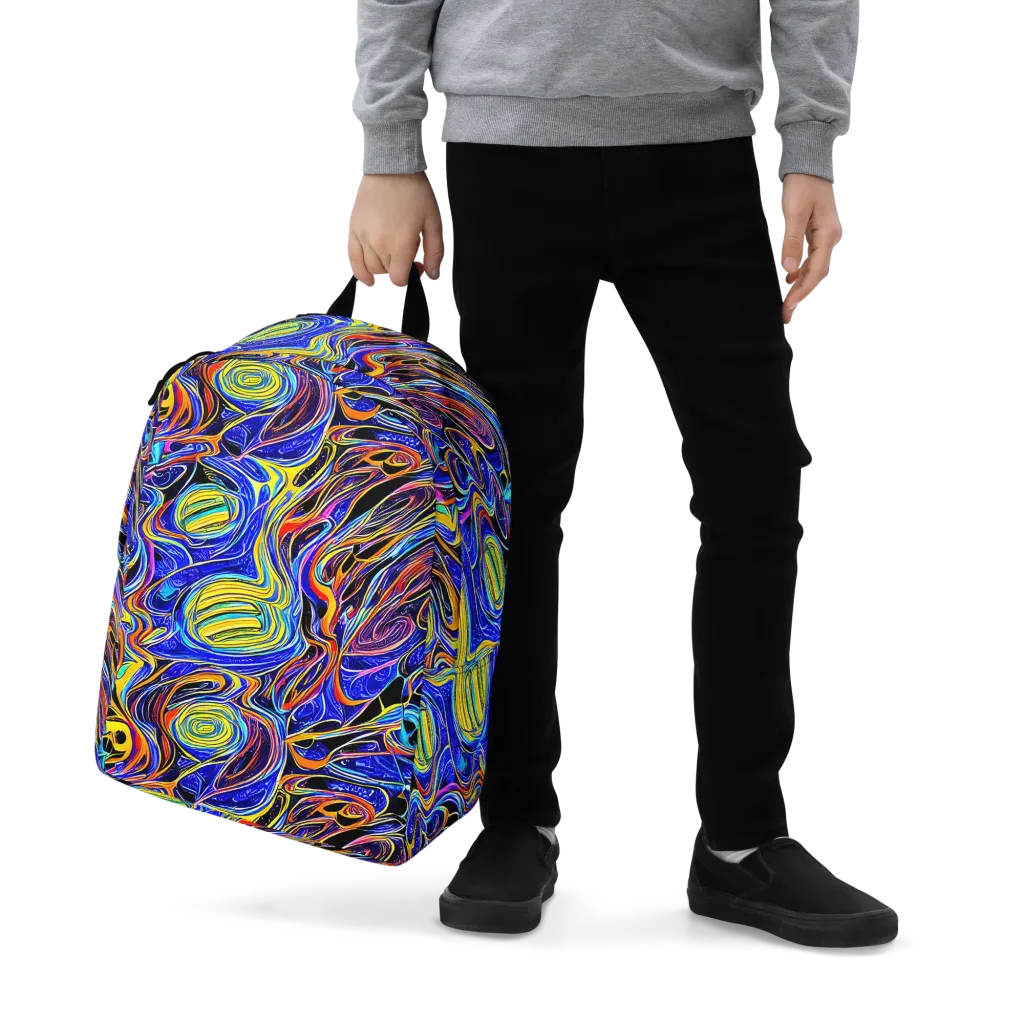 Sonic Saffron on Minimalist Backpack — Zoomed-in
