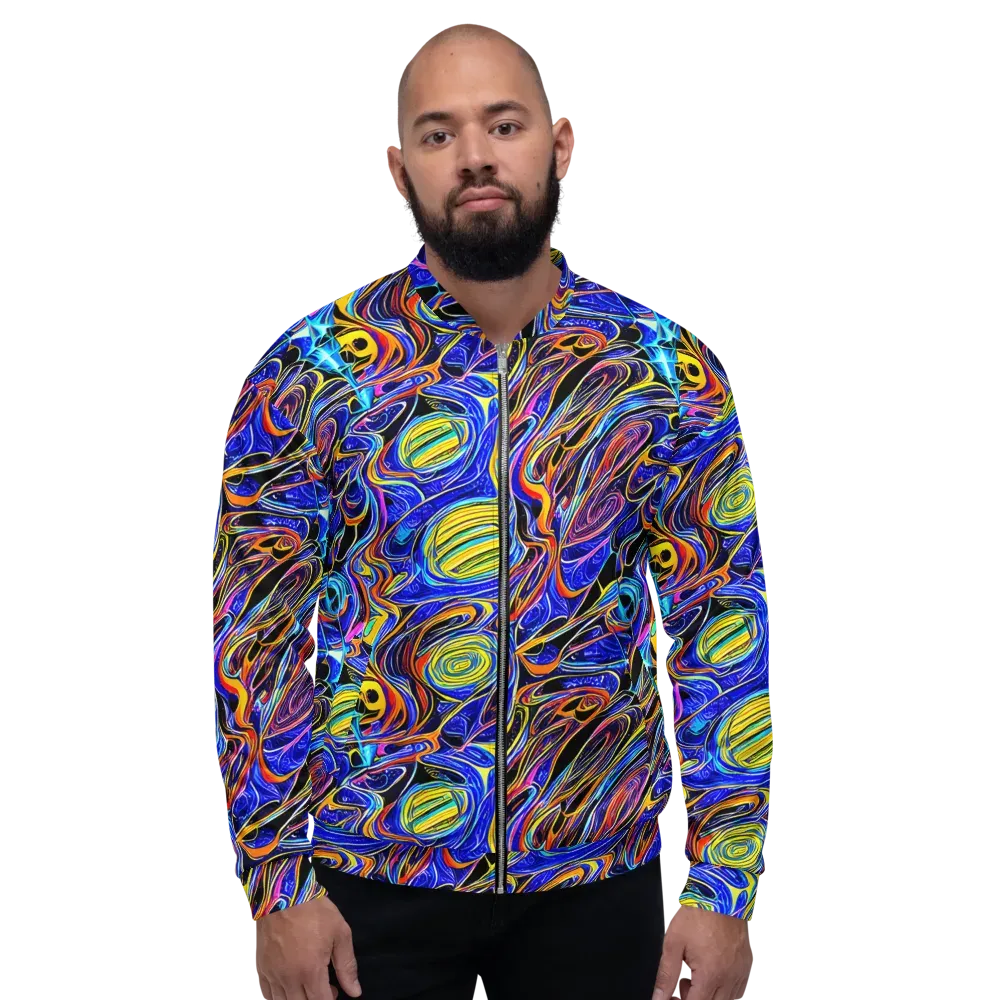 Sonic Saffron on Bomber Jacket — Front
