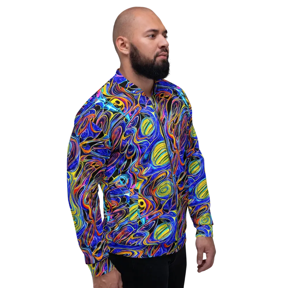 Sonic Saffron on Bomber Jacket — Right