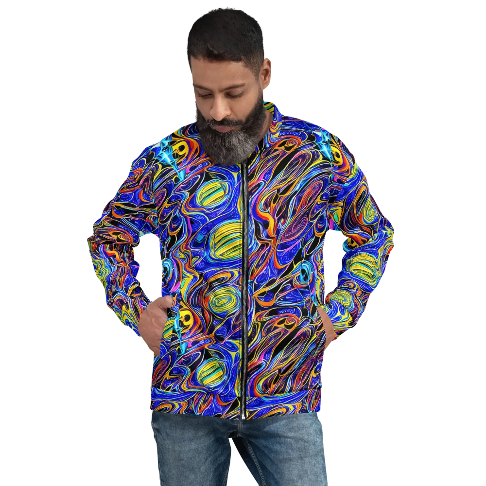 Sonic Saffron on Bomber Jacket — Front