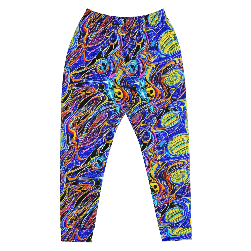 Sonic Saffron on Men's Joggers — Front