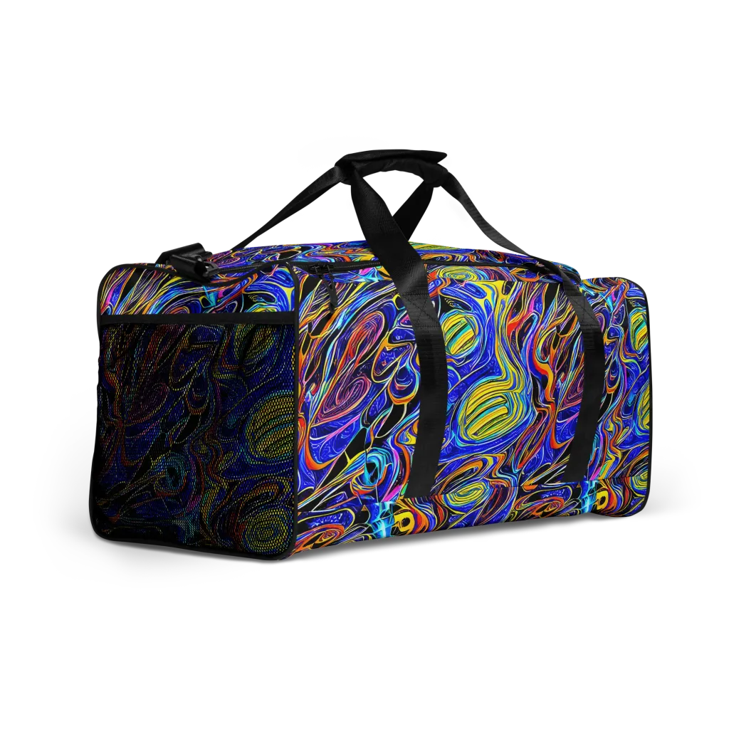 Sonic Saffron on Duffle Bag — Right Front