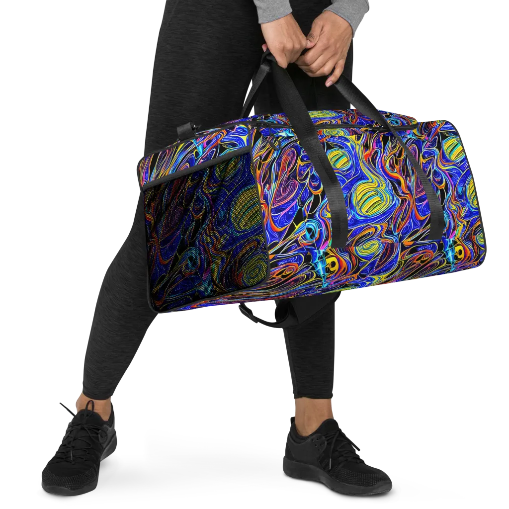 Sonic Saffron on Duffle Bag — Right Front