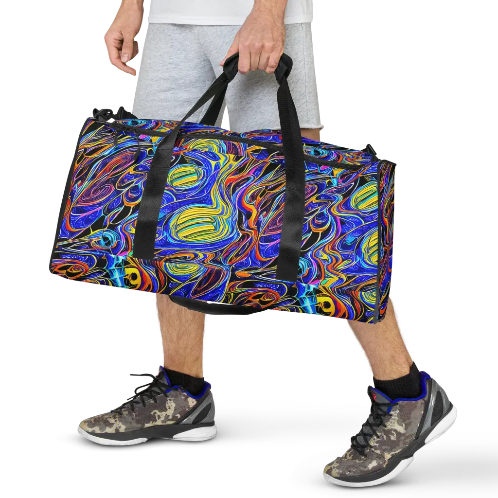 Sonic Saffron on Duffle Bag — Front