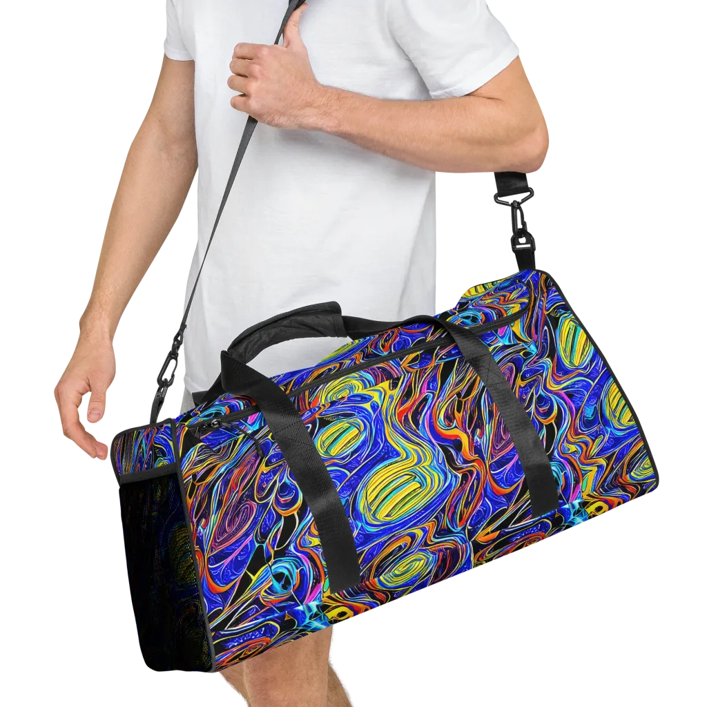Sonic Saffron on Duffle Bag — Right Front