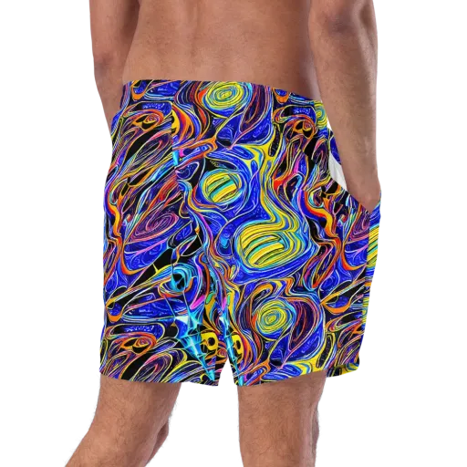 Sonic Saffron on a Swim Trunks