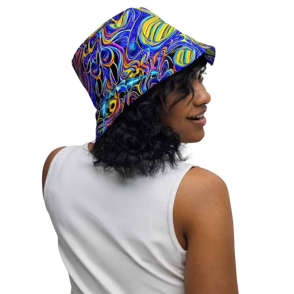 Sonic Saffron on Reversible Bucket Hat — Right Outside