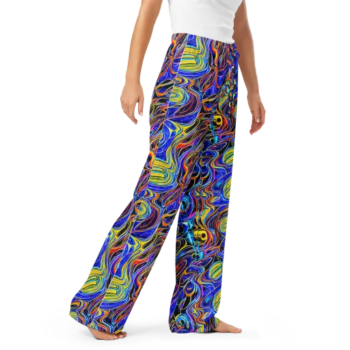 Sonic Saffron on a Women's Pajama Pants