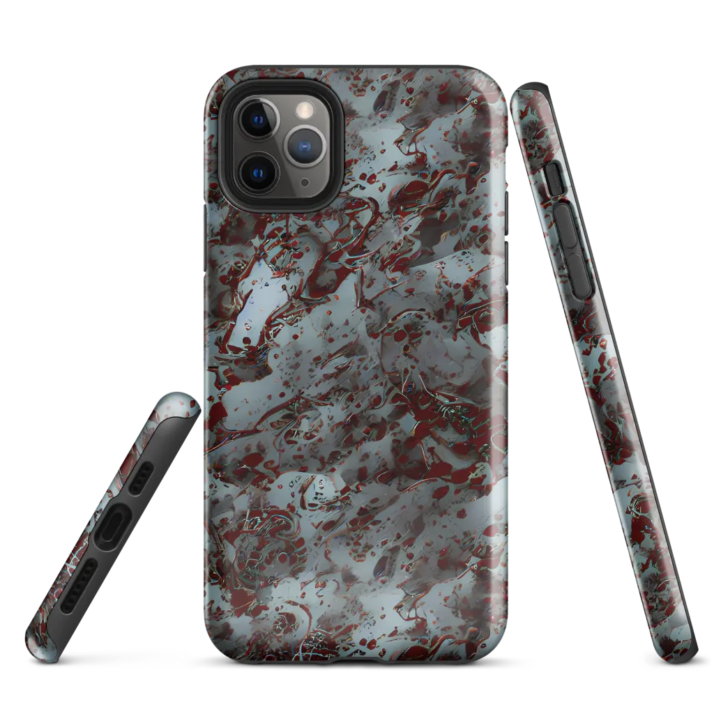 Crimson Undertow on Tough Case for iPhone® — Front