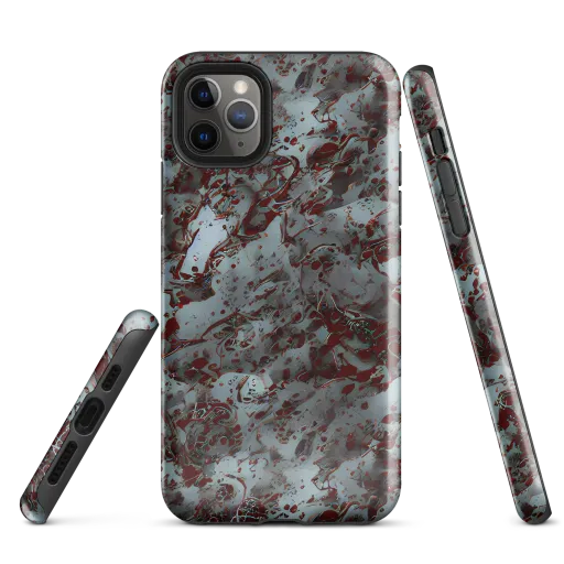 Crimson Undertow on a Tough Case for iPhone®