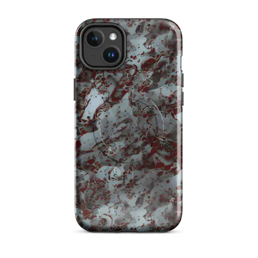 Crimson Undertow on a MagSafe Tough Case for iPhone®