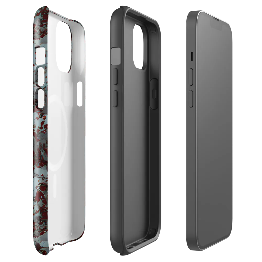 Crimson Undertow on MagSafe Tough Case for iPhone® — Front