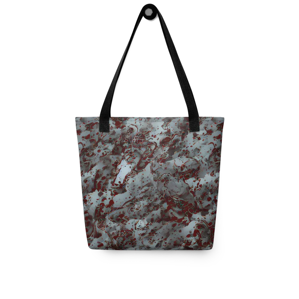 Crimson Undertow on Tote Bag — Front