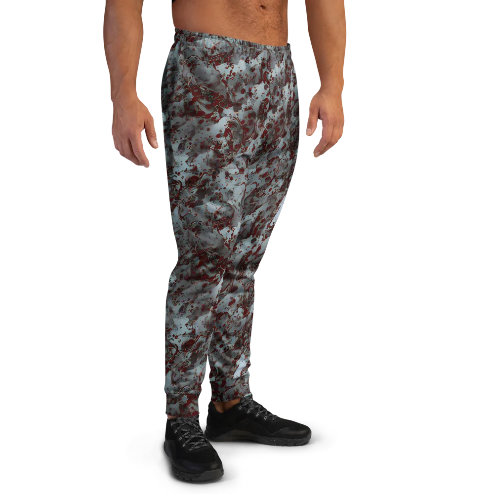 Crimson Undertow on Men's Joggers — Right
