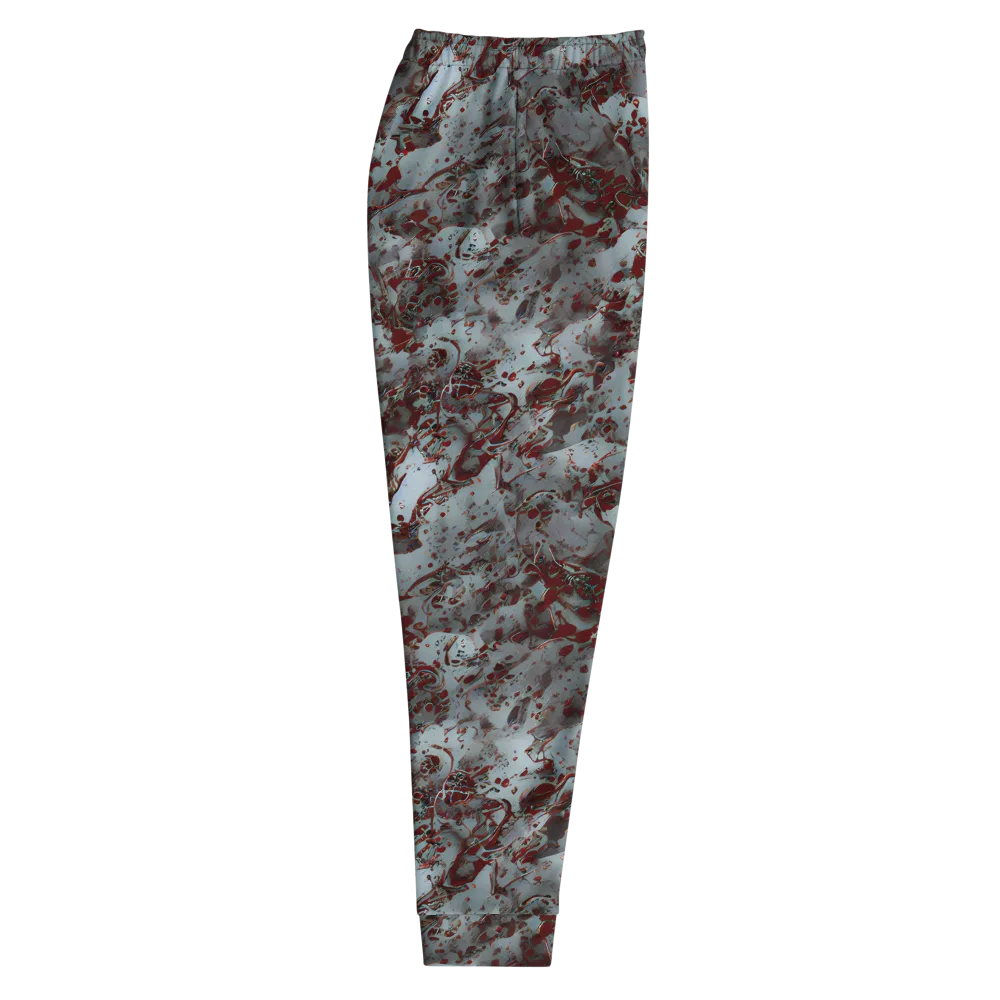 Crimson Undertow on Men's Joggers — Right