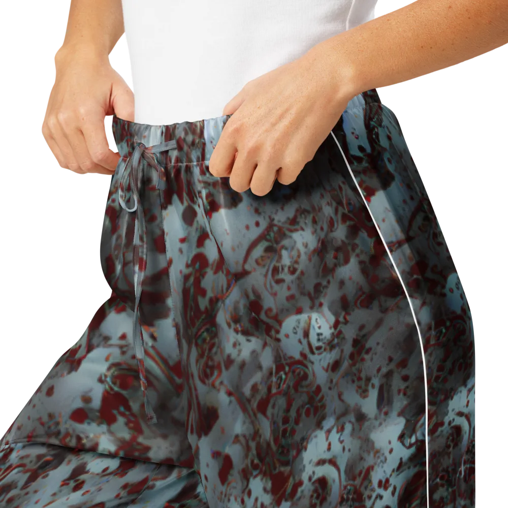 Crimson Undertow on Women's Pajama Pants — Product details