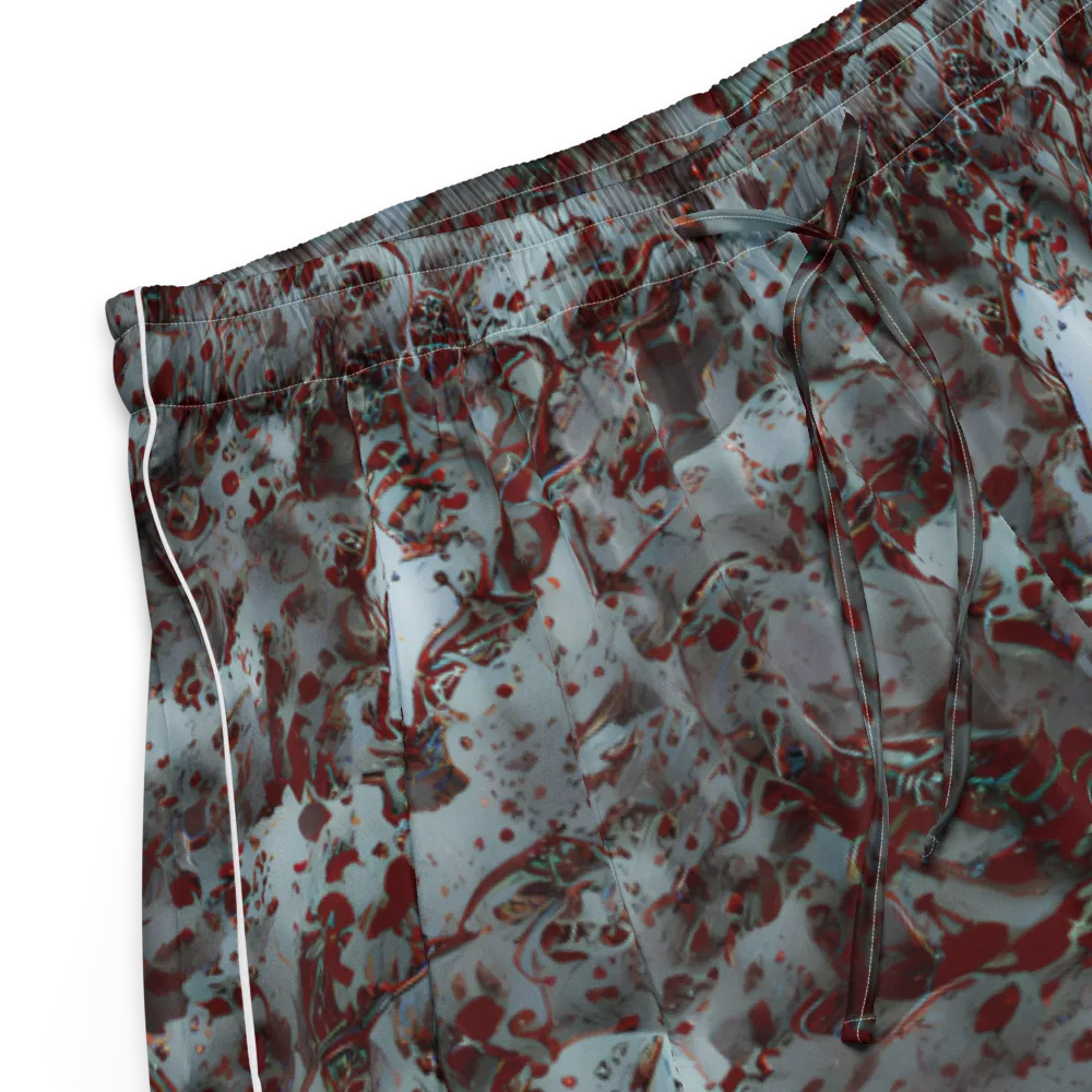 Crimson Undertow on Women's Pajama Shorts — Product details