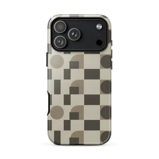 Taupe Tectonics on a Tough Case for iPhone®