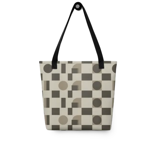 Taupe Tectonics on a Tote Bag
