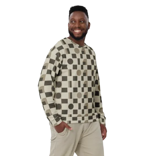 Taupe Tectonics on a Sweatshirt