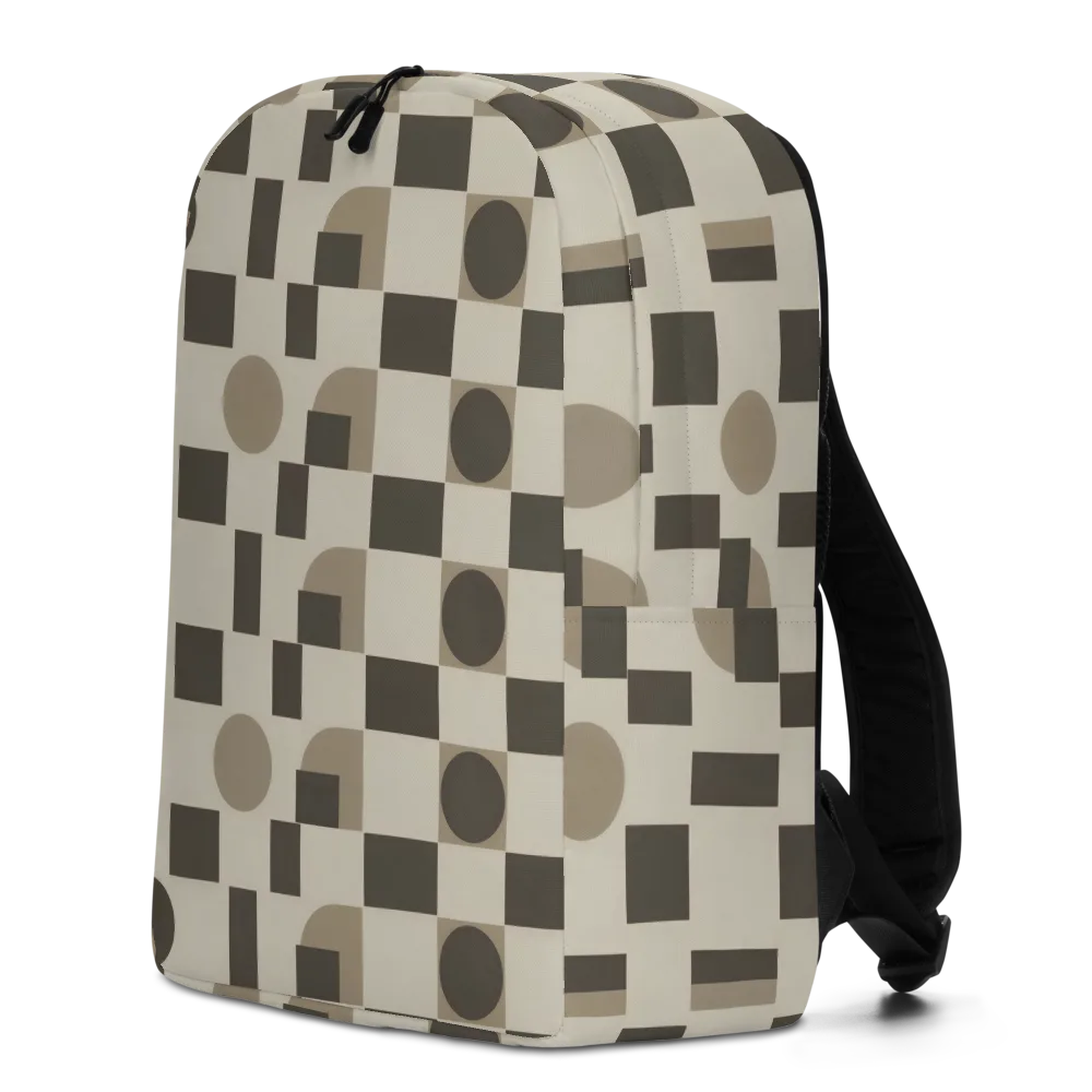 Taupe Tectonics on Minimalist Backpack — Left