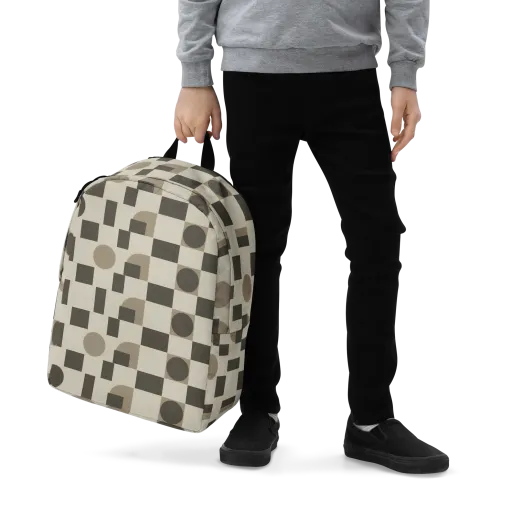 Taupe Tectonics on a Minimalist Backpack