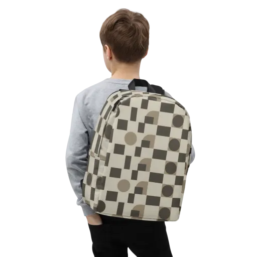 Taupe Tectonics on Minimalist Backpack