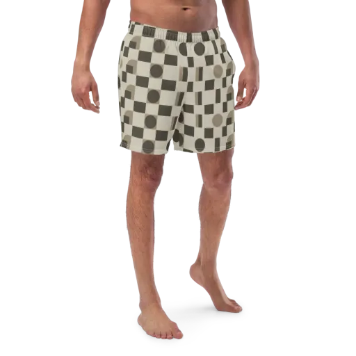 Taupe Tectonics on a Swim Trunks