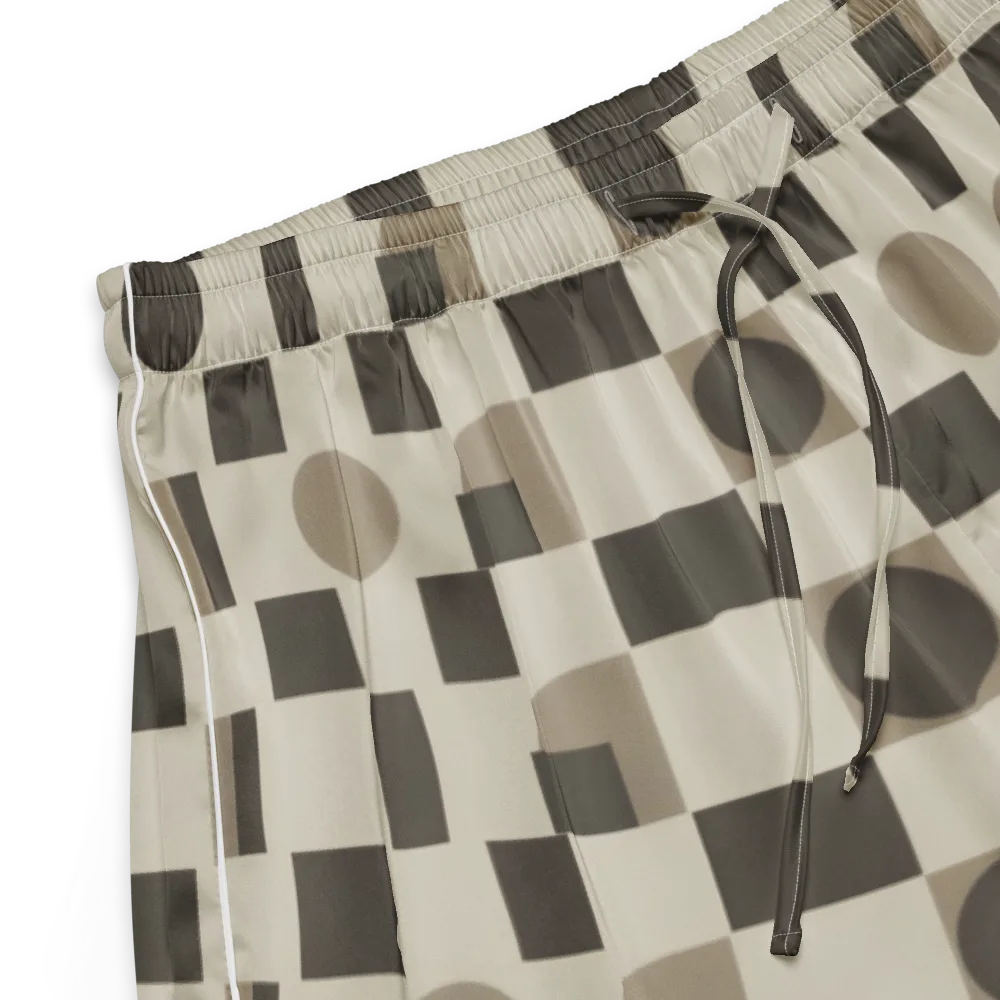 Taupe Tectonics on Women's Pajama Shorts — Product details