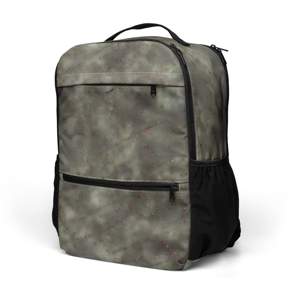 Ashen Constellation on Utility Backpack — Left Front