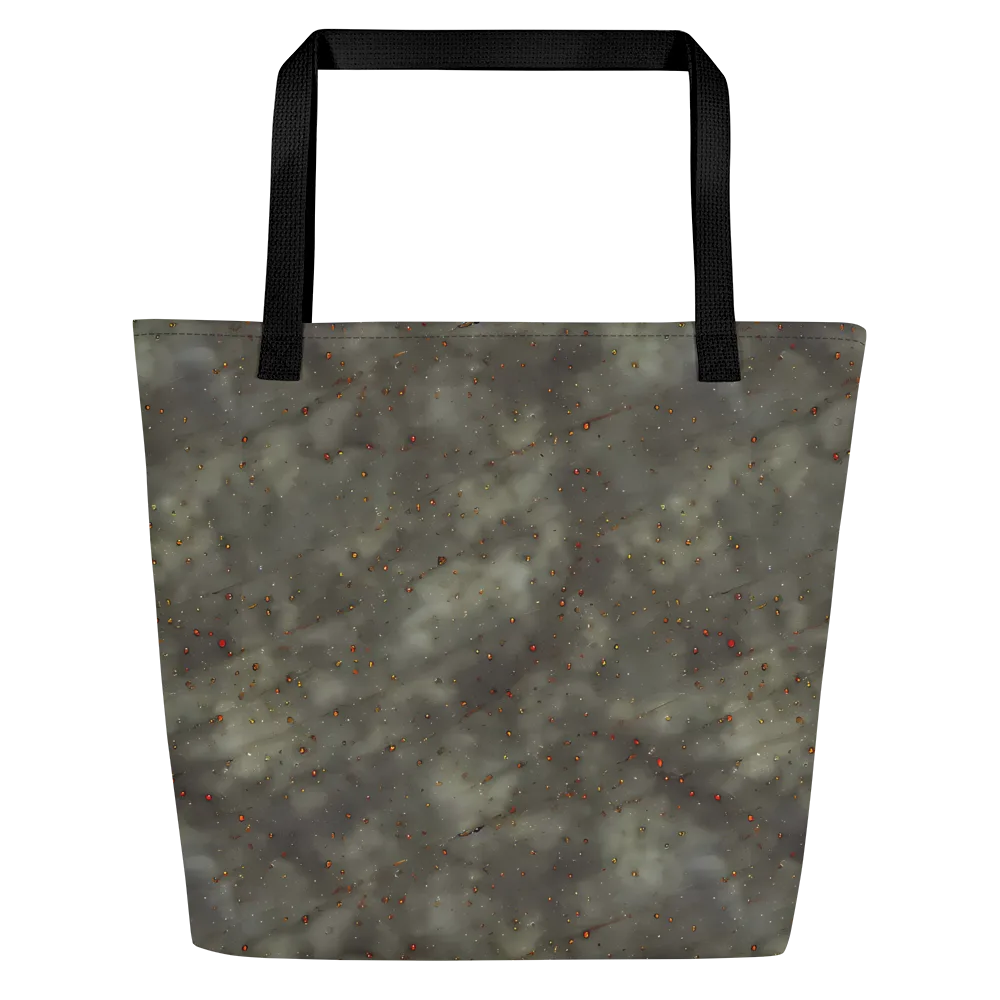 Ashen Constellation on Large Tote Bag W/ Pocket — Front