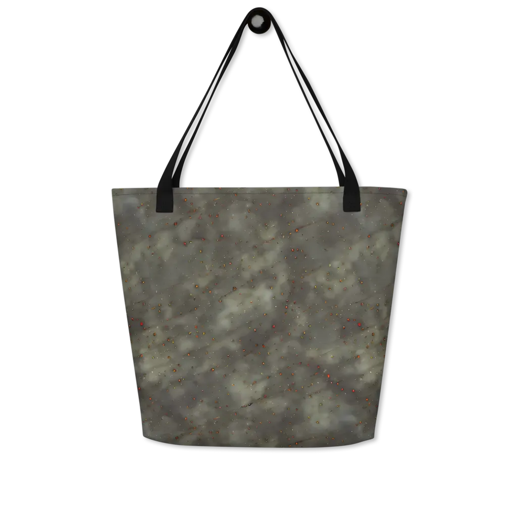 Ashen Constellation on Large Tote Bag W/ Pocket — Front