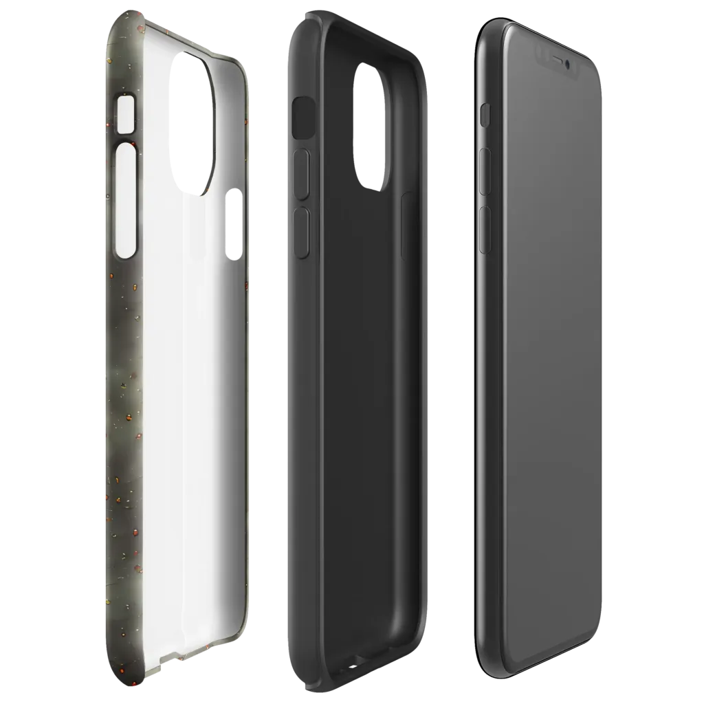 Ashen Constellation on Tough Case for iPhone® — Right