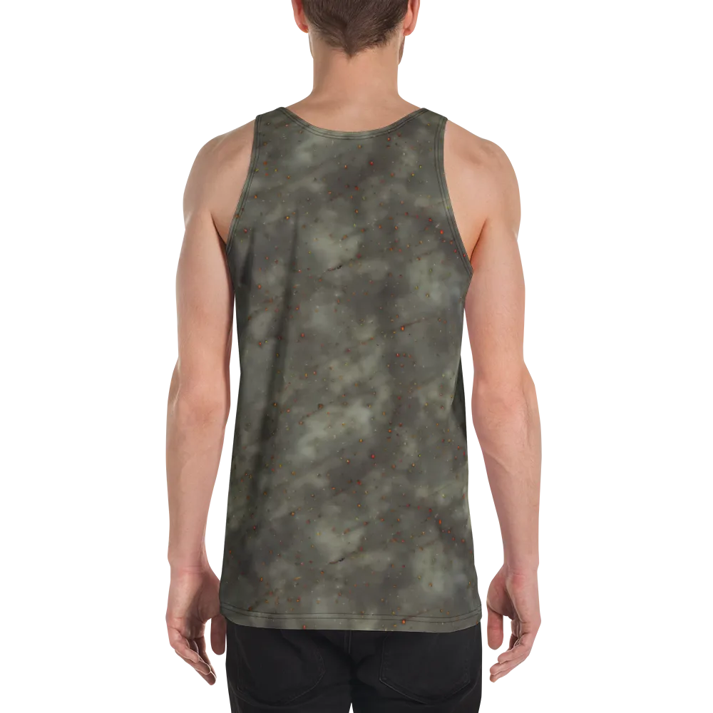 Ashen Constellation on Men's Tank Top — Back