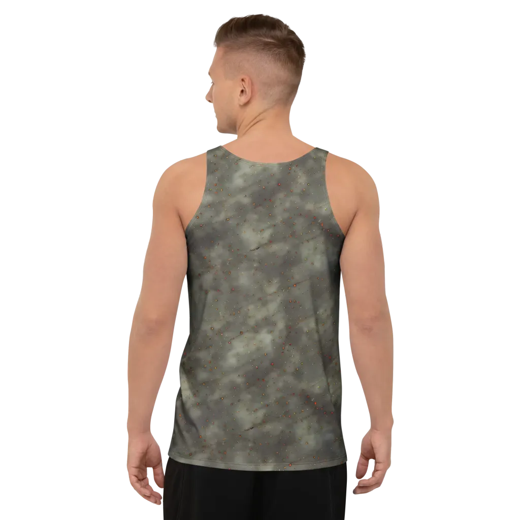 Ashen Constellation on Men's Tank Top — Back