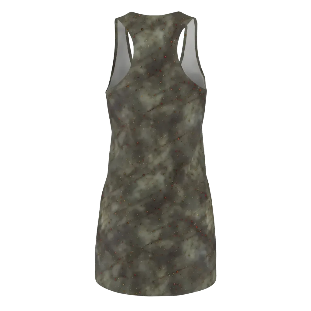 Ashen Constellation on Racerback Dress — Back