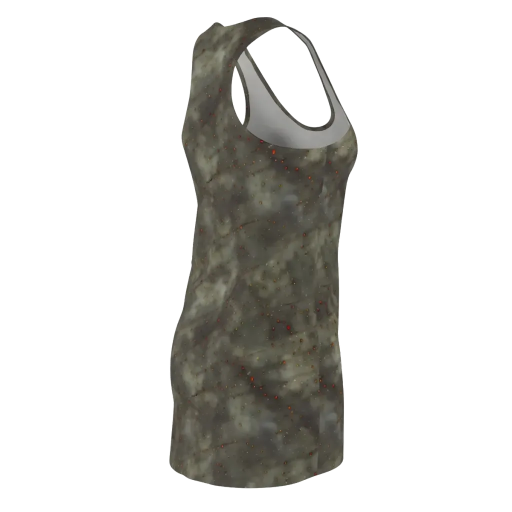 Ashen Constellation on Racerback Dress — Back Side