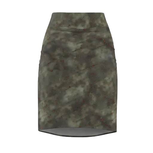Ashen Constellation on a Pencil Skirt
