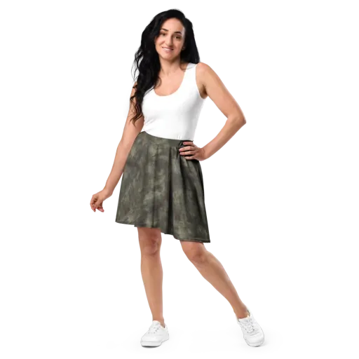 Ashen Constellation on a Skater Skirt