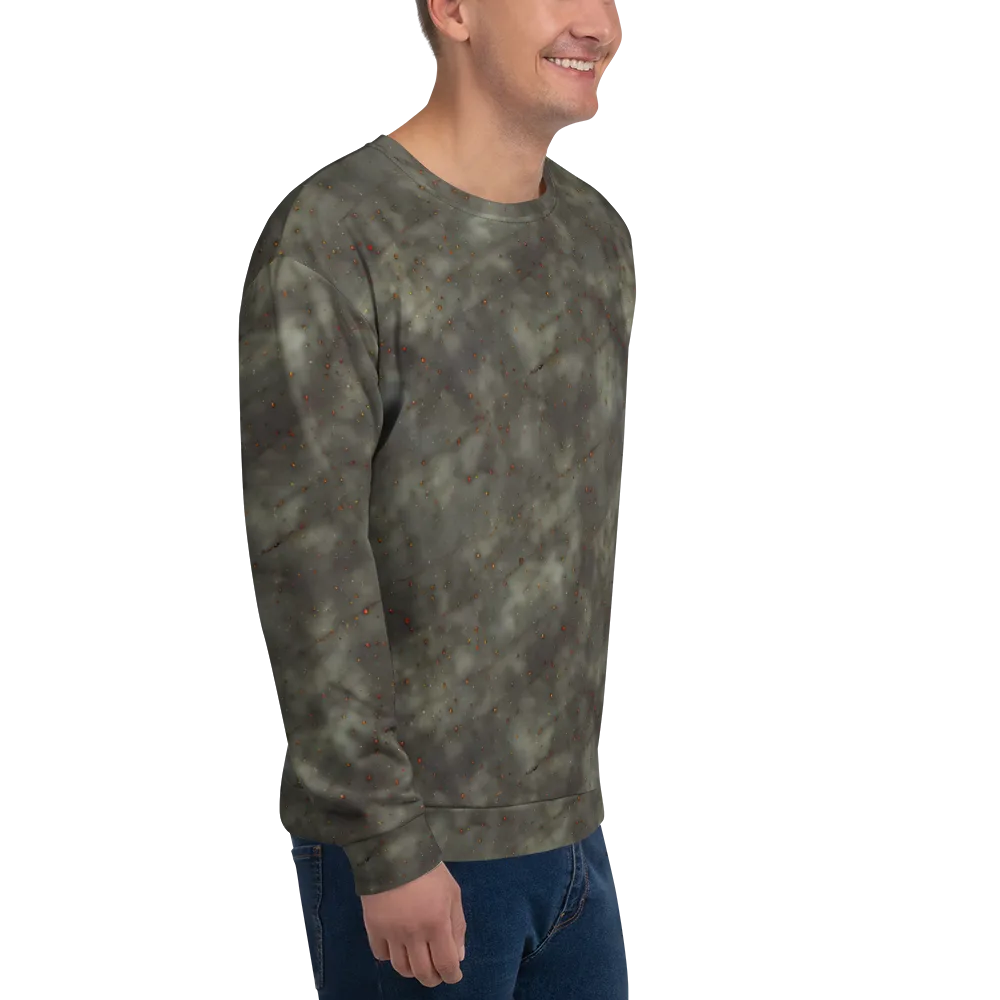 Ashen Constellation on Sweatshirt — Right Front