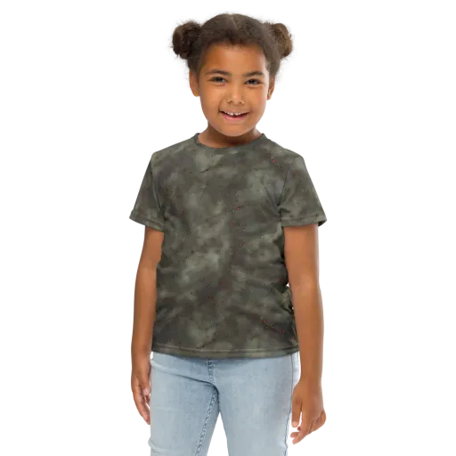 Ashen Constellation on a Kids Crew Neck T-Shirt